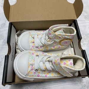 Converse Floral Girl Shoes